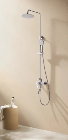 Душевая стойка Arrow AHMG33013CP настенная цвет хром