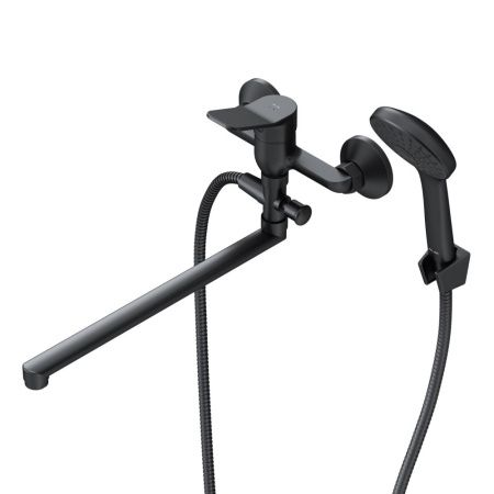 Смеситель для ванны и душа Am.Pm X-Joy F85A90122 настенный черный
