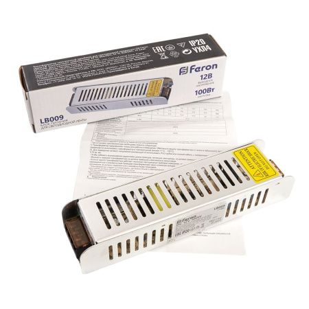 Блок питания для светодиодной ленты Feron LB009 21488