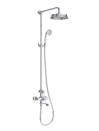 Душевая стойка Cezares LIBERTY LIBERTY-F-CVD-01 настенная цвет хром