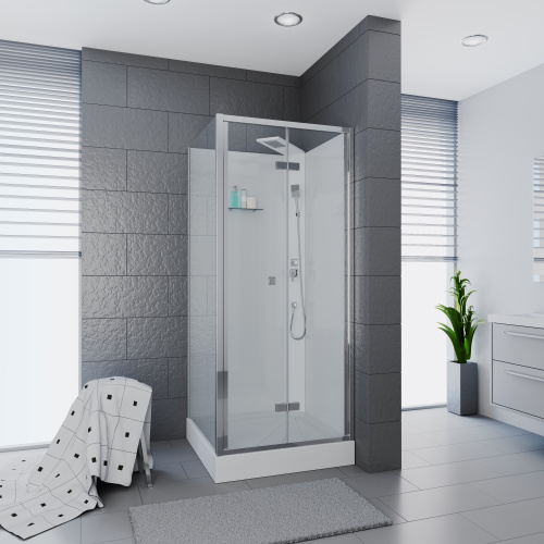 Душевая кабина Cerutti SPA BELLA901T 90х90 квадратная