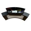 Уличный настенный светильник Uniel ULU-S72A-14W/4000K IP65 BLACK