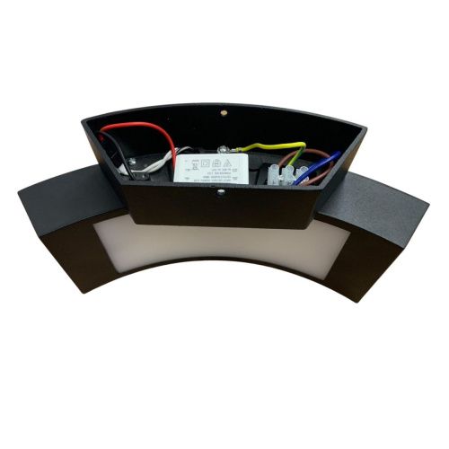 Уличный настенный светильник Uniel ULU-S72A-14W/4000K IP65 BLACK - фото 2