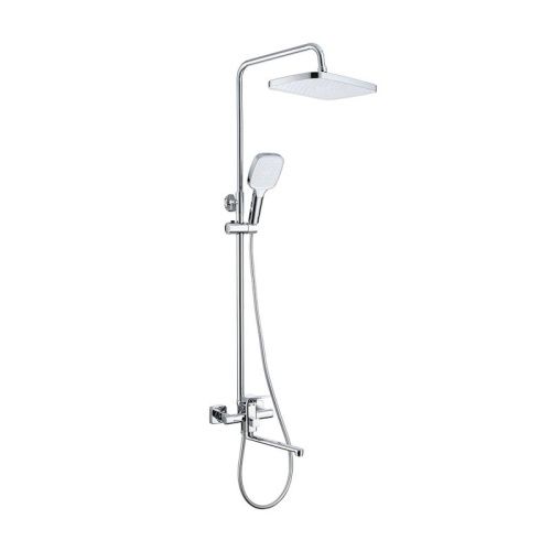 Душевая стойка ProHanss P62.24 настенная цвет хром - фото 2