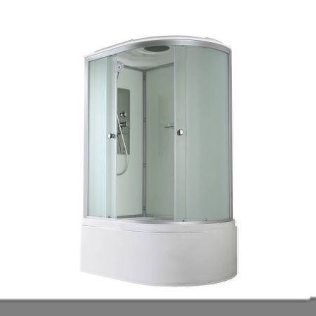 Душевая кабина AvaCan D D5012LLED 120х80 асимметричная с крышей ориентация левая