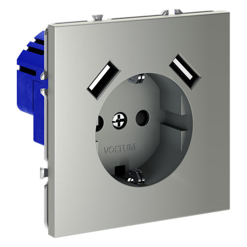 Розетка с USB, А+А VOLTUM S70 VLS040405 - фото 4