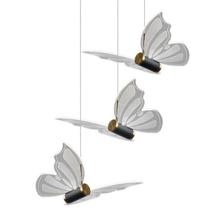 Светильник подвесной Natali Kovaltseva Butterflies (Буттерфлиес) LED LAMPS 81366 GOLD