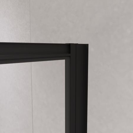 Душевой уголок RGW Passage 020814680-14 100х80 стекло прозрачное профиль черный без поддона