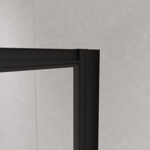 Душевой уголок RGW Passage 020814692-14 120х90 стекло прозрачное профиль черный без поддона - фото 3