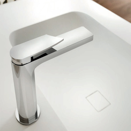 Смеситель Gattoni Soffio 8140/81C0 на раковину хром