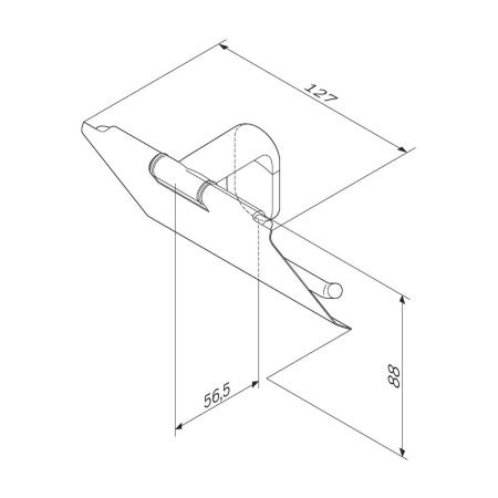 Бумагодержатель Am.Pm X-Joy A84341400
