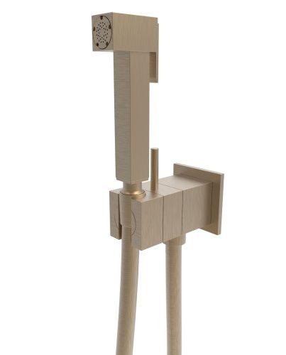 Гигиенический душ со смесителем Graffio Namir KSPAQ101-09BS бронза - фото 2