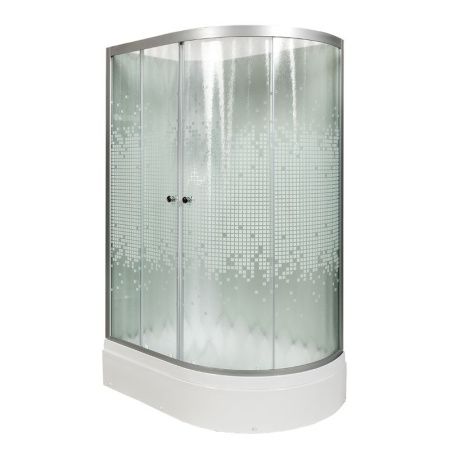 Душевая кабина AvaCan L720LN 120х80 асимметричная без крыши ориентация левая
