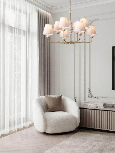 Светильник подвесной Freya Evelyn Classic FR2038PL-06BS - фото 2