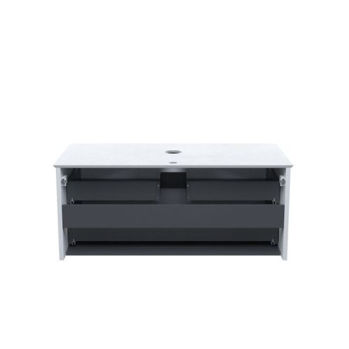 Тумба под раковину IDDIS Aiger AIG10W0i95K 100х50х42 подвесная цвет белый - фото 5