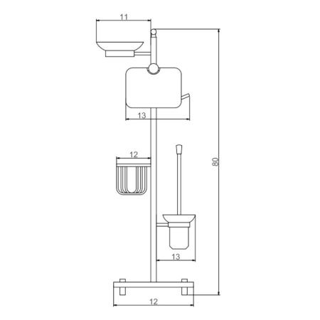 Стойка Savol S-00B01