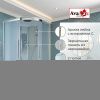 Душевая кабина AvaCan EM EM5090 90х90 четверть круга с крышей ориентация универсальная
