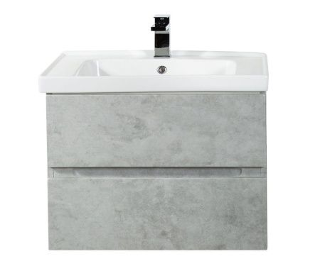 Тумба под раковину Art&Max TECHNO AM-Techno-700-2C-SO-LS935 70х50 подвесная цвет серый