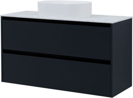 Тумба под раковину Allen Brau Activity 1.34007.AM 120х50 подвесная цвет черный