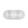 Ванна акриловая Sancos Jazz FB17 170х80 отдельностоящая овальная с каркасом