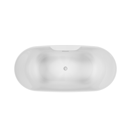 Ванна акриловая Sancos Jazz FB17 170х80 отдельностоящая овальная с каркасом