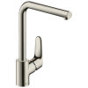 Смеситель для кухни Hansgrohe Focus 31827800 на мойку серый
