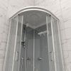 Душевая кабина Тритон Прайм-Сатин Щ0000071581 90х90 четверть круга с крышей ориентация универсальная