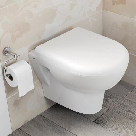 Чаша унитаза подвесная Vitra Zentrum 5795B003-0075 цвет белый без сиденья каскадный смыв