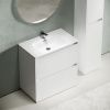 Тумба под раковину Sancos Libra Floor LB80FW 80х50 напольная цвет белый