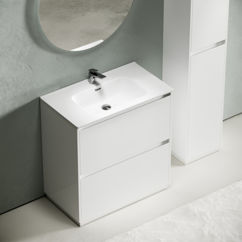 Тумба под раковину Sancos Libra Floor LB80FW 79х45х84 напольная - фото 4