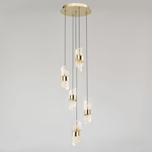 Светильник потолочный Delight Collection MD23001022-5A gold - фото 3