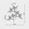 Светильник настенный Modelux ML.6808.450P CR
