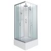 Душевая кабина Niagara Classic 11081424BKT 90х90 квадратная без крыши ориентация универсальная