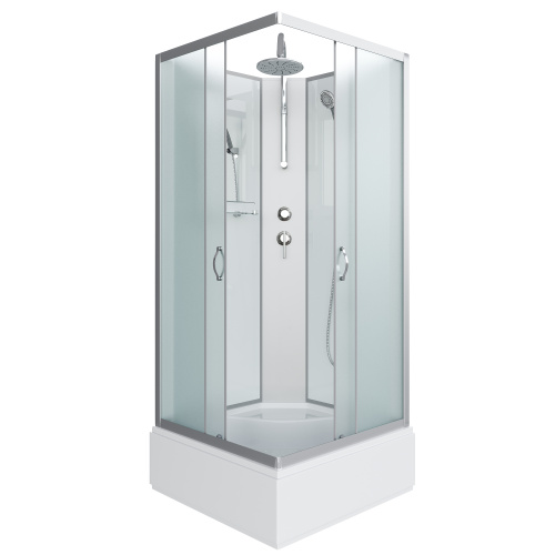 Душевая кабина Niagara Classic 11081424BKT 90х90 квадратная