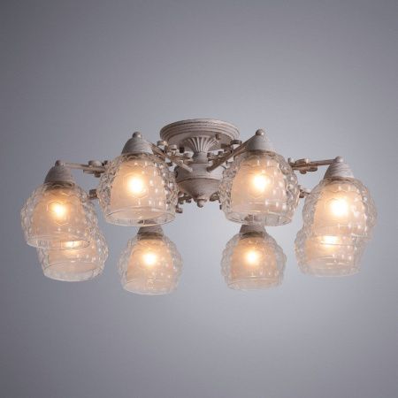Люстра потолочная Arte Lamp Malina (Малина) A7695PL-8WG