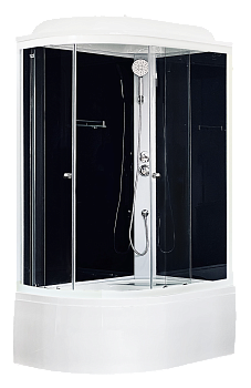 Душевая кабина Royal Bath BK RB8120BK5-BT-R 120х80 асимметричная с крышей ориентация правая Душевая кабина Royal Bath BK RB8120BK5-BT-R 120х80 асимметричная с крышей ориентация правая