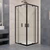 Душевой уголок RGW Passage 350803888-14 80х80 стекло прозрачное профиль черный без поддона