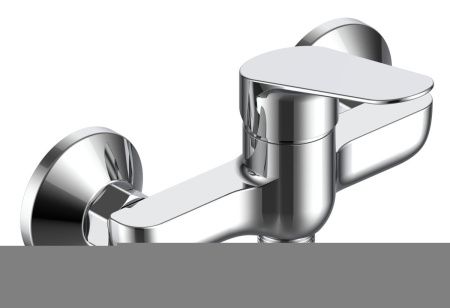 Смеситель для ванны и душа Esko KZ80 настенный хром