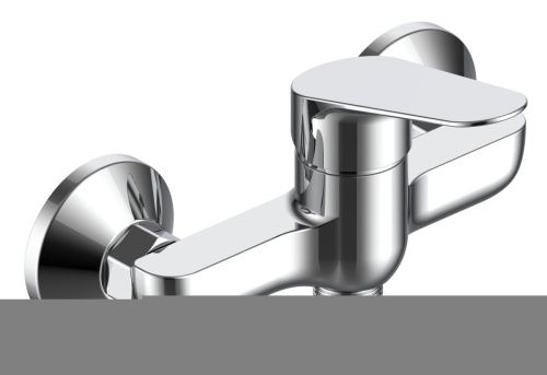 Смеситель для ванны и душа Esko KZ80 настенный хром - фото 2