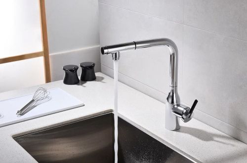 Смеситель для кухни Paulmark VIPER Vi213105-CR на мойку хром - фото 4