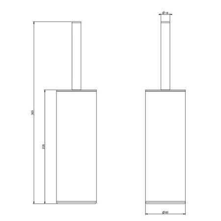 Ершик Gessi Emporio Emporio accessories 38953#299