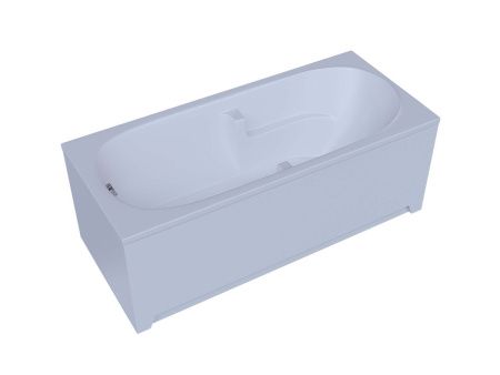 Ванна акриловая Aquatek Лея LEY170-0000021 170х75 пристенная прямоугольная с каркасом без ручек