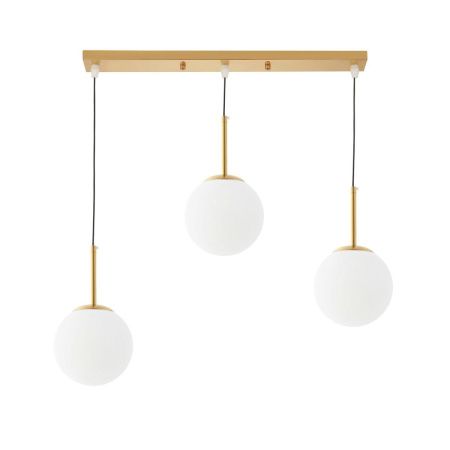 Светильник подвесной Lumina Deco Fredica (Фредица) LDP 6030-3-PR GD