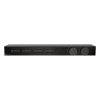 Смеситель для душа Gessi Hi-Fi 63026#706 встраиваемый в стену черный с термостатом (внешняя часть)