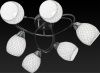Люстра потолочная Toplight Janelle Black (Джанелле Блацк) TL7440X-06BP