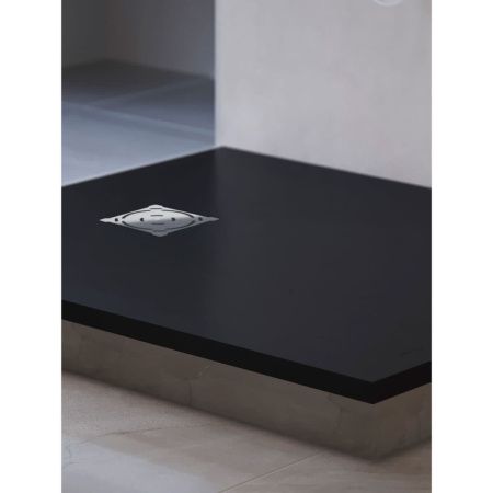 Душевой поддон из искусственного камня RGW Stone Tray 16152911-02 110х90 серый без ножек