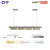 Светильник подвесной Lightera Huron (Хурон) LE118L-4G SMART