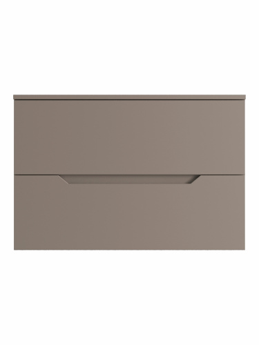 Тумба под раковину Orange Line Li-80TuLMDF 81х46х54 подвесная цвет бежевый - фото 2