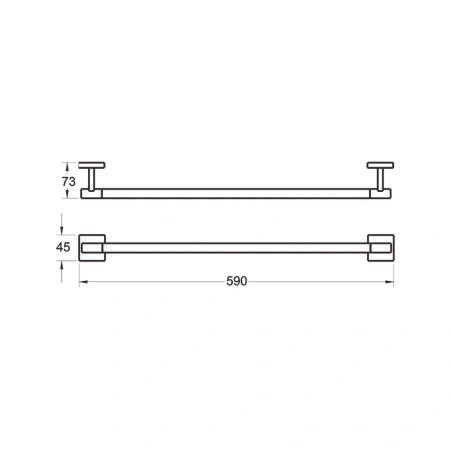Полотенцедержатель Rose RG30H RG3017H