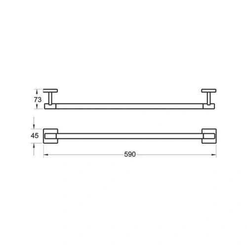 Полотенцедержатель Rose RG30H RG3017H - фото 3